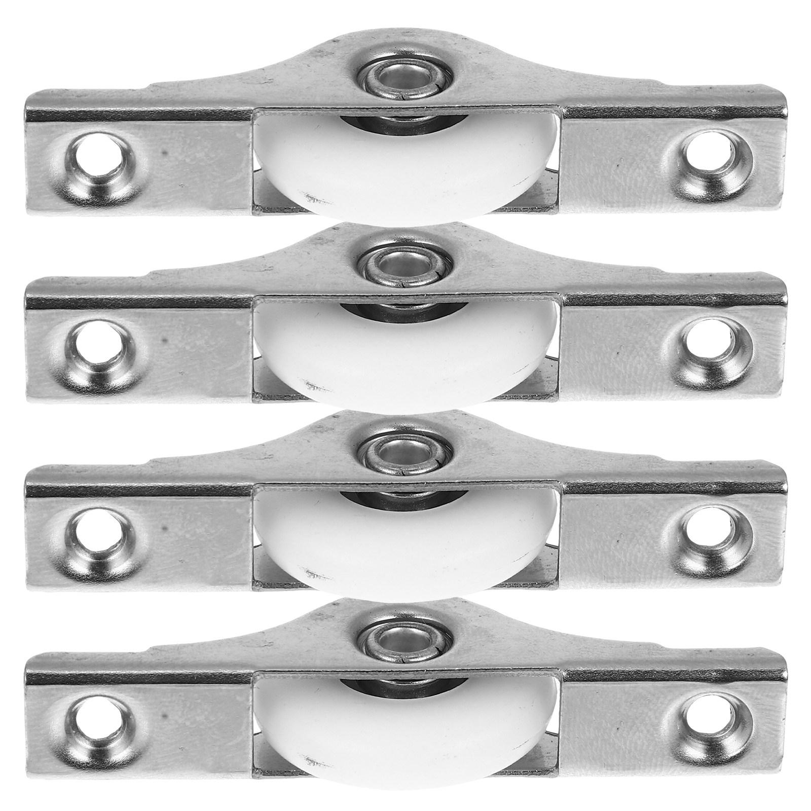Office Furniture Warehouse - 4Pcs Heavy Duty Sliding Door Roller