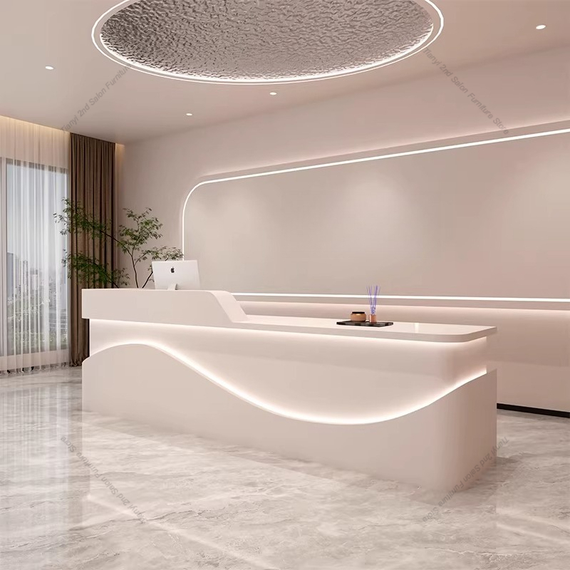 Office Furniture High End - Nordic High-End Beauty Salon Cashier Counter