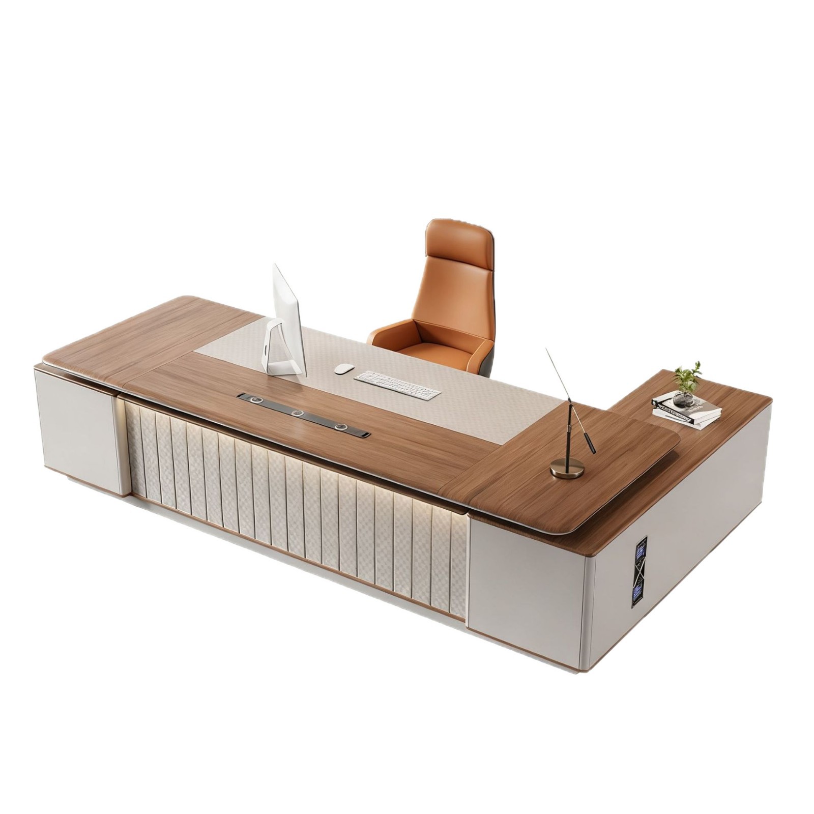 Office Furniture High End - High-end boss table light luxury president