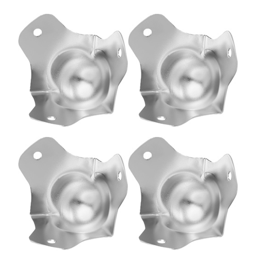 Office Furniture Warehouse - 4Pcs Metal Ball Corner Protector Shockproof