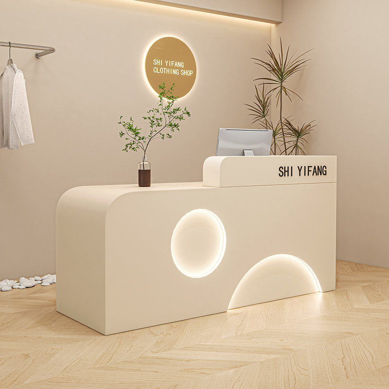 French Cream Style Cashier Des - Office Furniture High End บทวิจารณ์และราคา