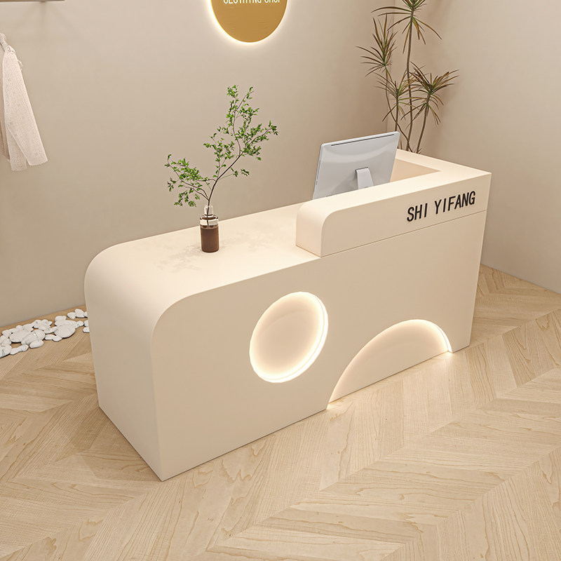 French Cream Style Cashier Des - Office Furniture High End บทวิจารณ์และราคา