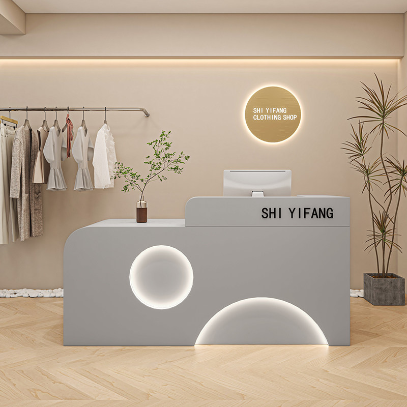French Cream Style Cashier Des - Office Furniture High End บทวิจารณ์และราคา
