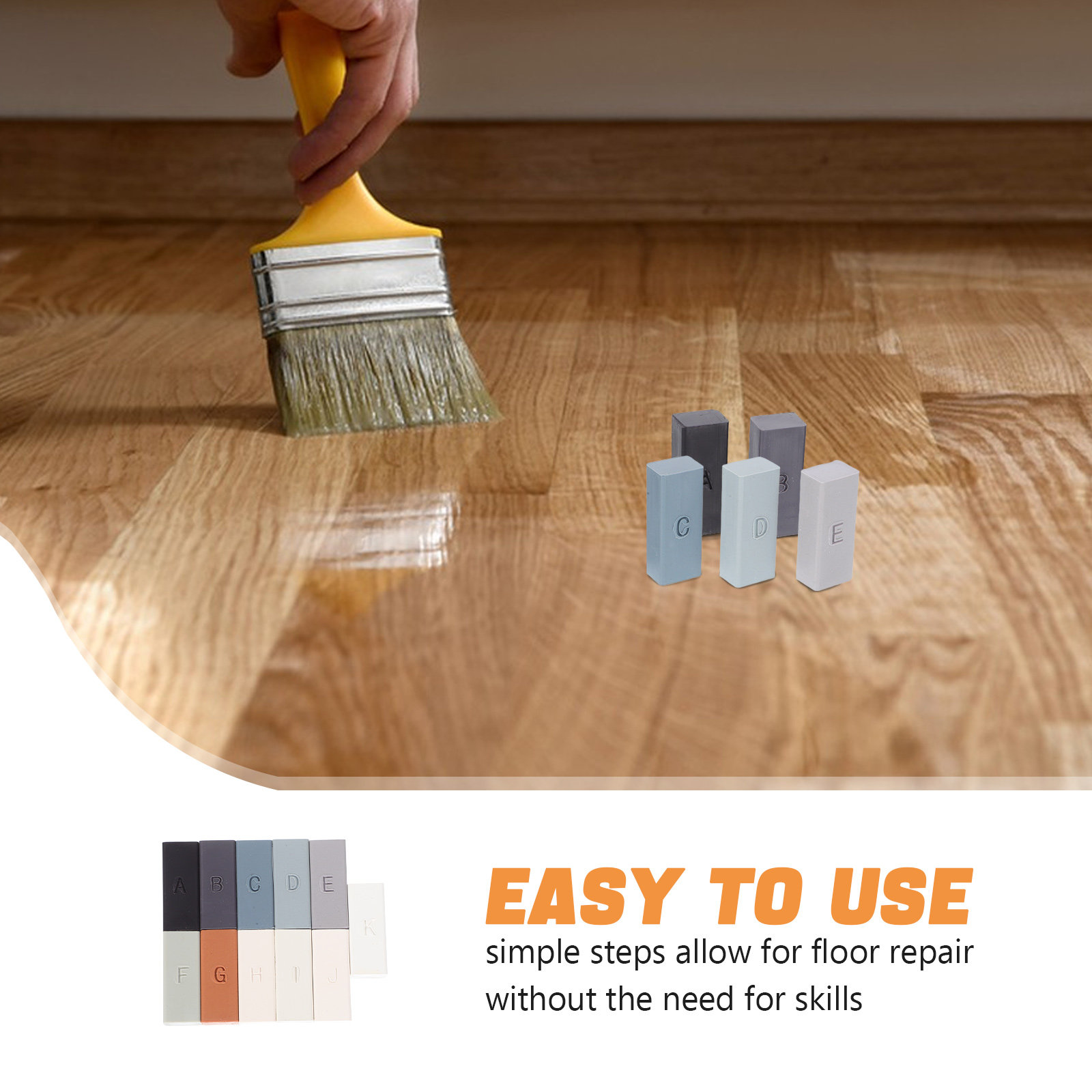 11Pcs Floor Repair Wax Blocks  - Office Furniture Repair บทวิจารณ์และราคา