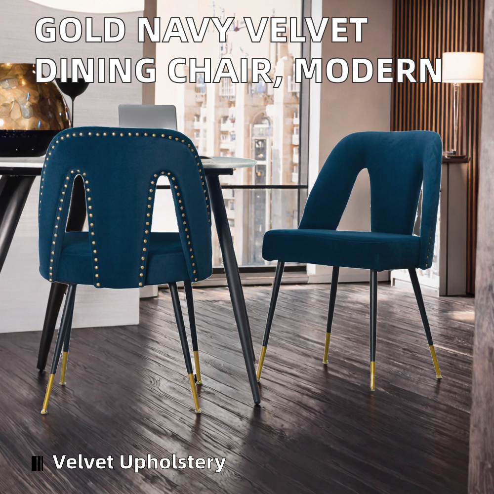 #Modern Gold Navy Velvet Dinin - Office Furniture Warehouse บทวิจารณ์และราคา