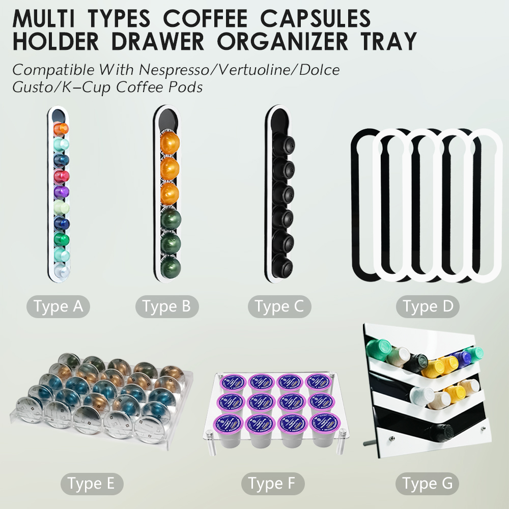 Multi Types Coffee Capsules Ho - Drawer Organizer Tray บทวิจารณ์และราคา