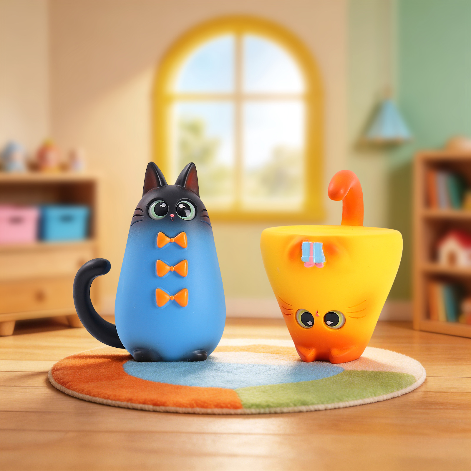 Blind Box Cat Figurine Resin C - Office Furniture Direct บทวิจารณ์และราคา