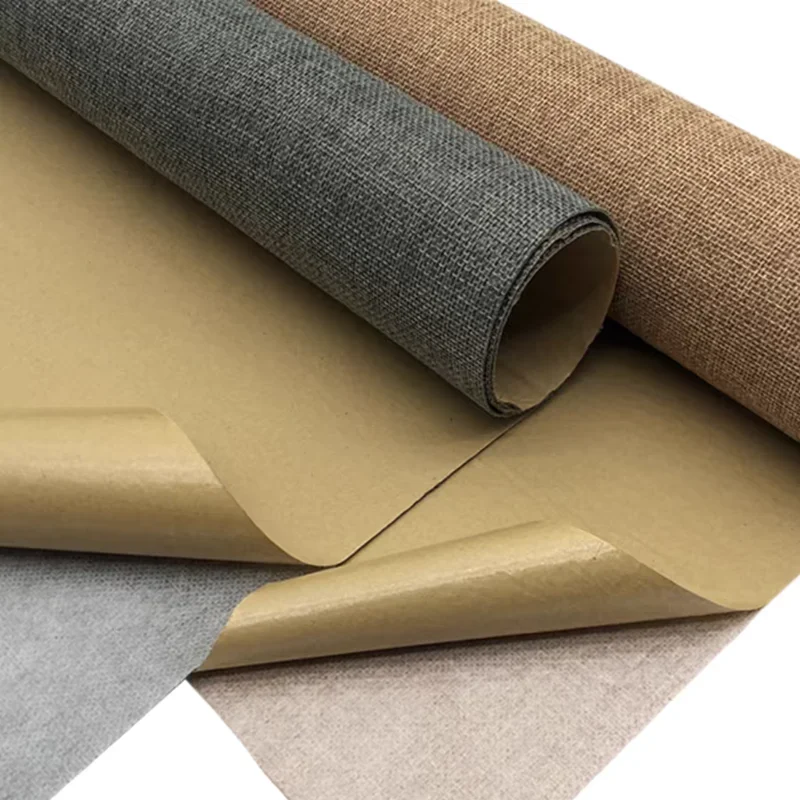Self-Adhesive Linen Fabric Dur - Office Furniture Repair บทวิจารณ์และราคา