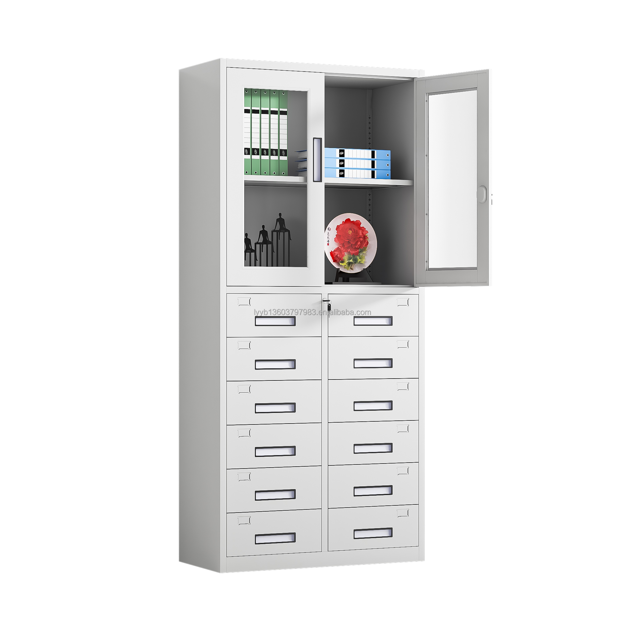 High Quality Steel Cabinet Gla - Office Furniture Warehouse บทวิจารณ์และราคา