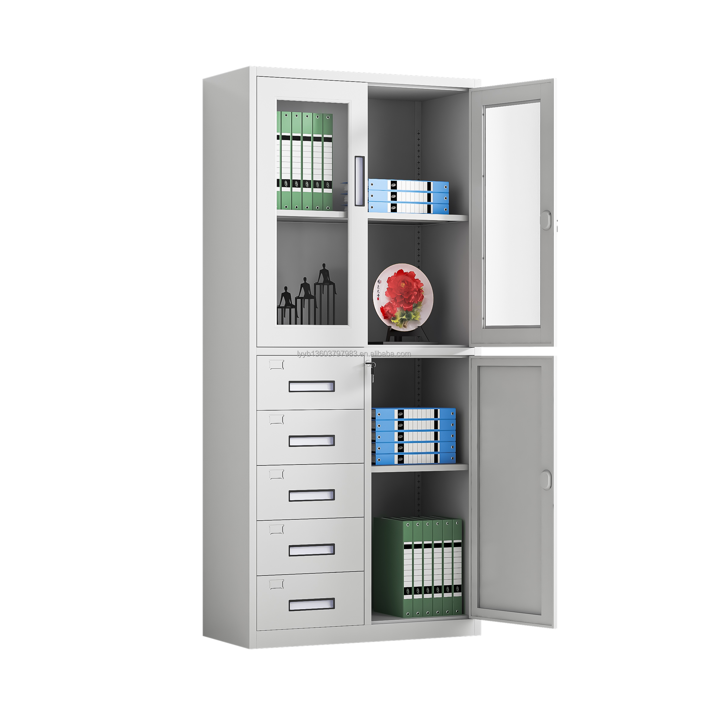 High Quality Steel Cabinet Gla - Office Furniture Warehouse บทวิจารณ์และราคา