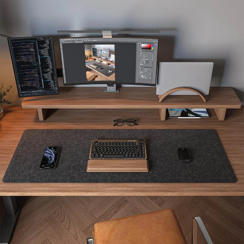 Felt Desk Mat Computer Mat for - Office Furniture China บทวิจารณ์และราคา
