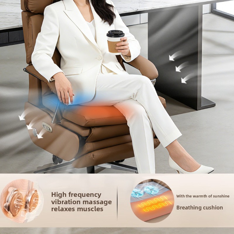 Electric Massage Boss Chair Hi - Office Furniture High End บทวิจารณ์และราคา