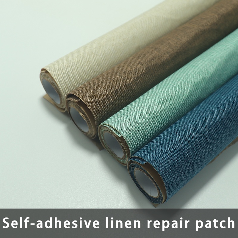 Self Adhesive Linen Fabric Rol - Office Furniture Repair บทวิจารณ์และราคา