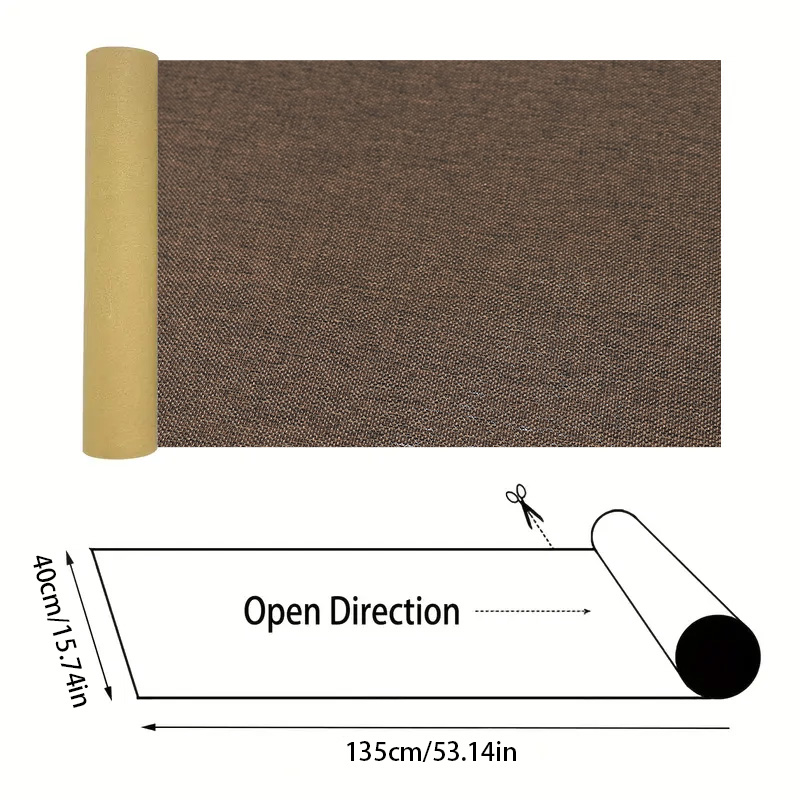 Self Adhesive Linen Fabric Rol - Office Furniture Repair บทวิจารณ์และราคา