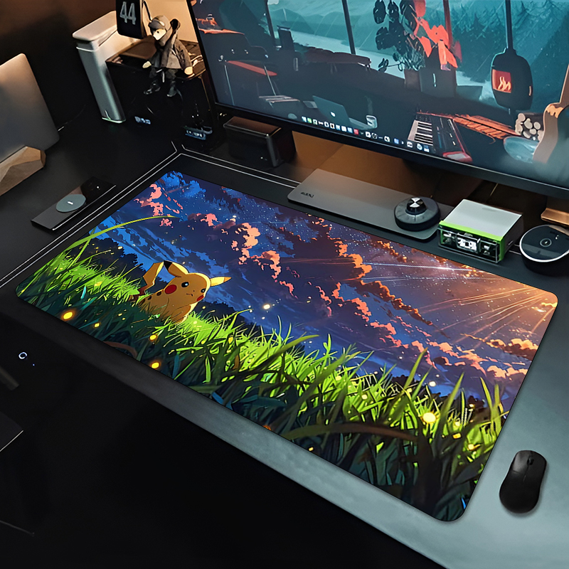 Anime Mouse Pad Cute Pikachu E - Office Furniture China บทวิจารณ์และราคา