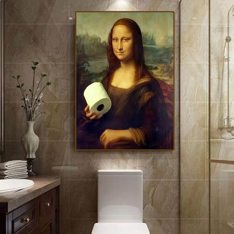 1pc Funny Abstract Bathroom To - Office Furniture Direct บทวิจารณ์และราคา
