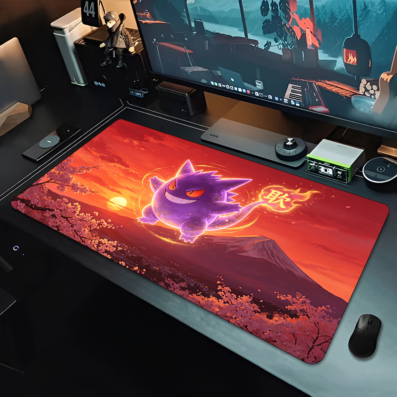 Mouse Pads Anime Pokemon Genga - Office Furniture China บทวิจารณ์และราคา