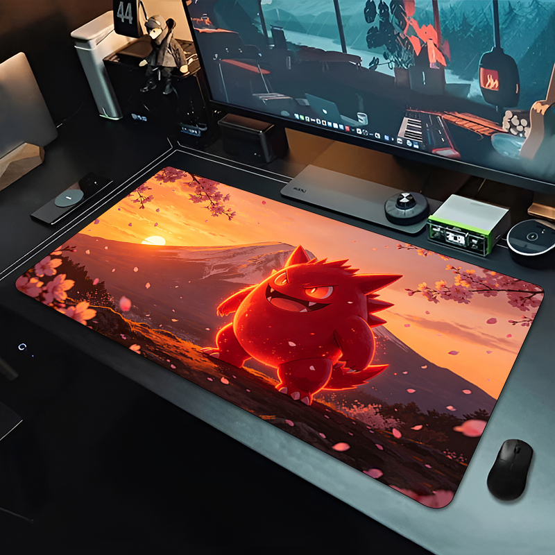 Mouse Pads Anime Pokemon Genga - Office Furniture China บทวิจารณ์และราคา