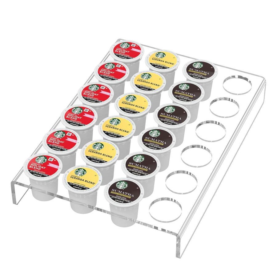 Acrylic K Cup Drawer Organizer - Drawer Organizer Tray บทวิจารณ์และราคา