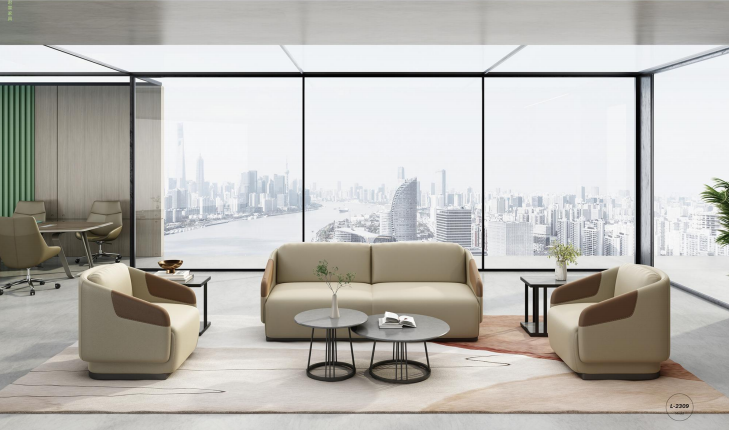 Modern Square Convertible Leat - Office Furniture Warehouse บทวิจารณ์และราคา