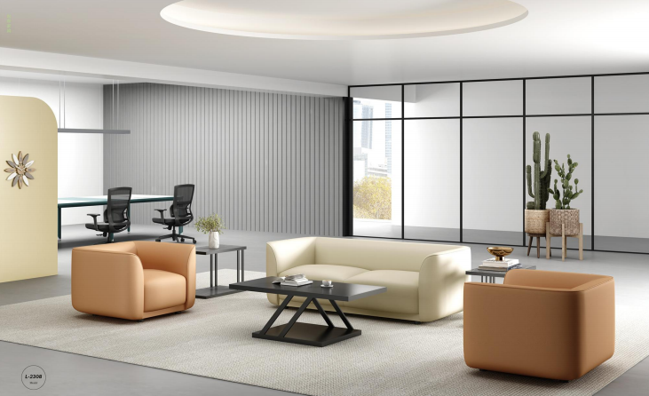Modern Square Convertible Leat - Office Furniture Warehouse บทวิจารณ์และราคา