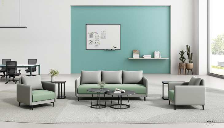 Modern Square Convertible Leat - Office Furniture Warehouse บทวิจารณ์และราคา