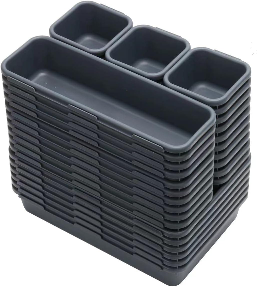 42 Pack Tool Box Organizer Tra - Drawer Organizer Tray บทวิจารณ์และราคา
