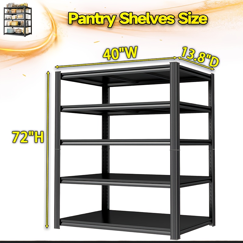 5-Tier Shelving Unit, 3000 Lbs - Office Furniture Warehouse บทวิจารณ์และราคา