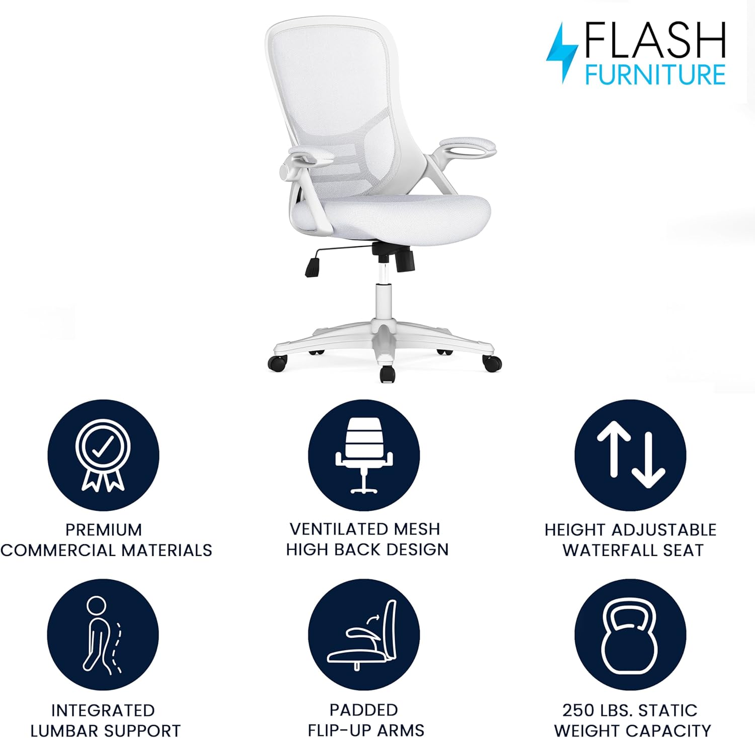 Ergonomic Mesh Office Chair wi - Office Furniture Ergonomic บทวิจารณ์และราคา