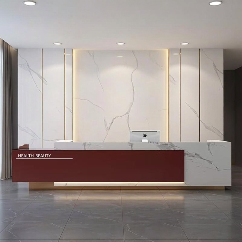 Modern Minimalist Reception De - Office Furniture High End บทวิจารณ์และราคา