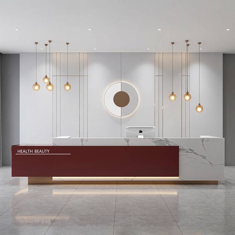 Modern Minimalist Reception De - Office Furniture High End บทวิจารณ์และราคา