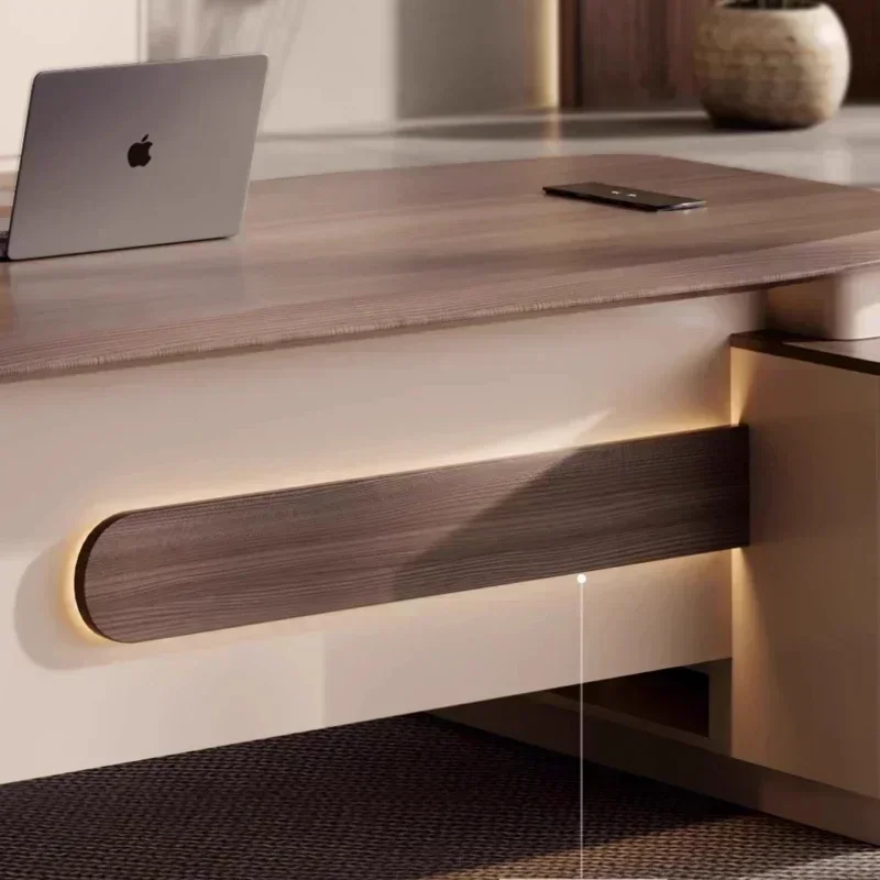 Boss Table Simple Modern Light - Office Furniture High End บทวิจารณ์และราคา