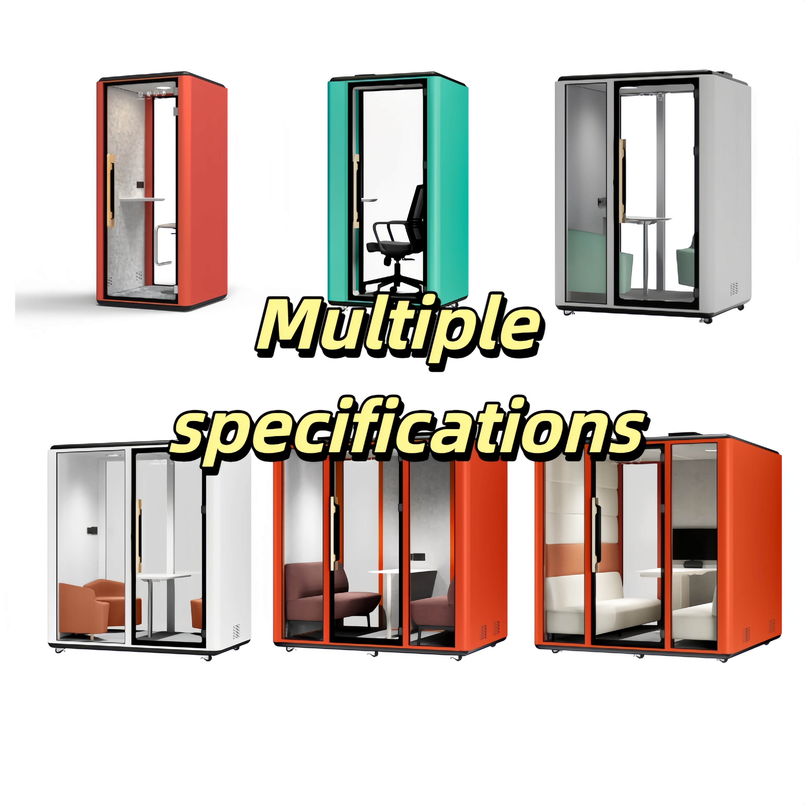 Modern Indoor Soundproofed Off - Office Furniture Warehouse บทวิจารณ์และราคา