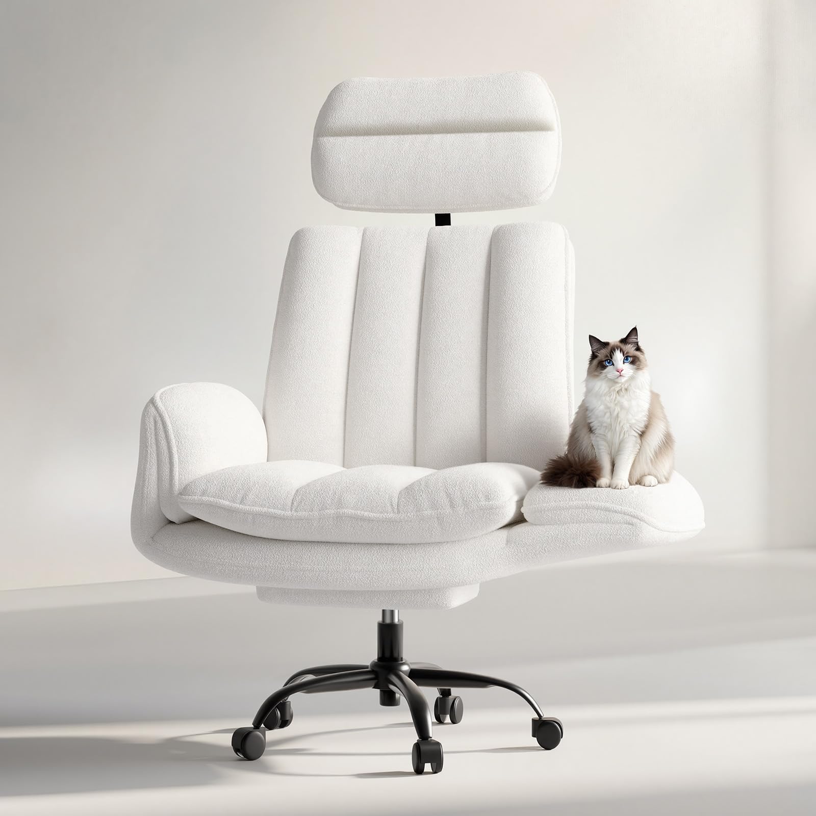 White Velvet Ergonomic Office  - Office Furniture Ergonomic บทวิจารณ์และราคา