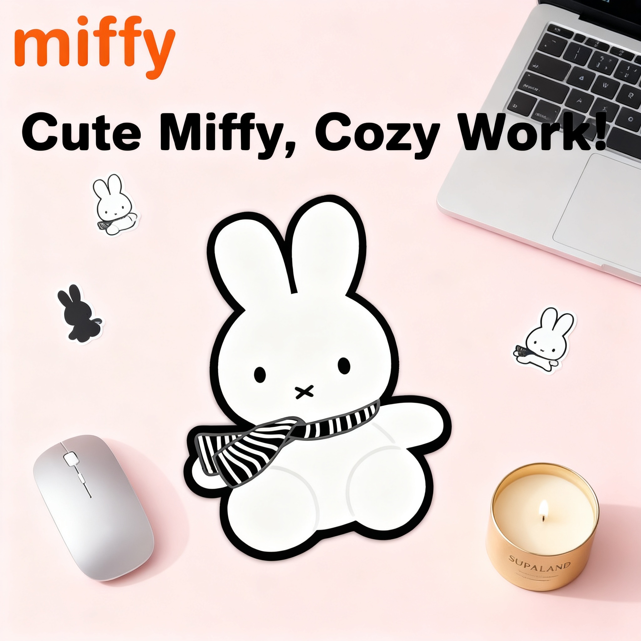 Miffy Kawaii Cartoon Rabbit Mo - Office Furniture Direct บทวิจารณ์และราคา